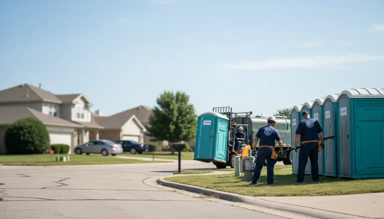 Porta Potty Rental in Thorndale, TX near me